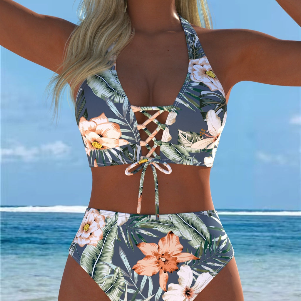 Deux-pièces de maillot de bain femmes Bikini Set Sexy