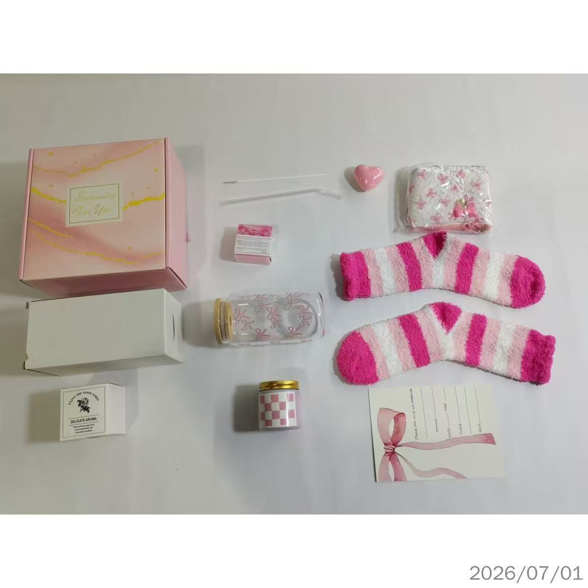 Mug Bougie Bain Bomb Chaussettes Cadeau Box