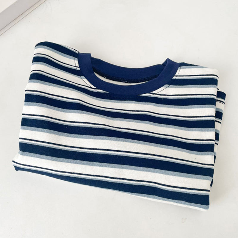 T-shirt vintage rayé pour enfants