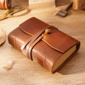 Carnet en cuir véritable