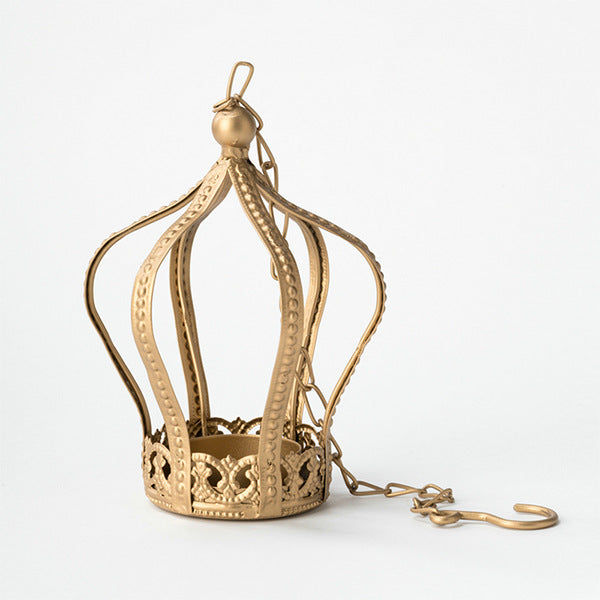 Porte bougie en métal pour décoration maison