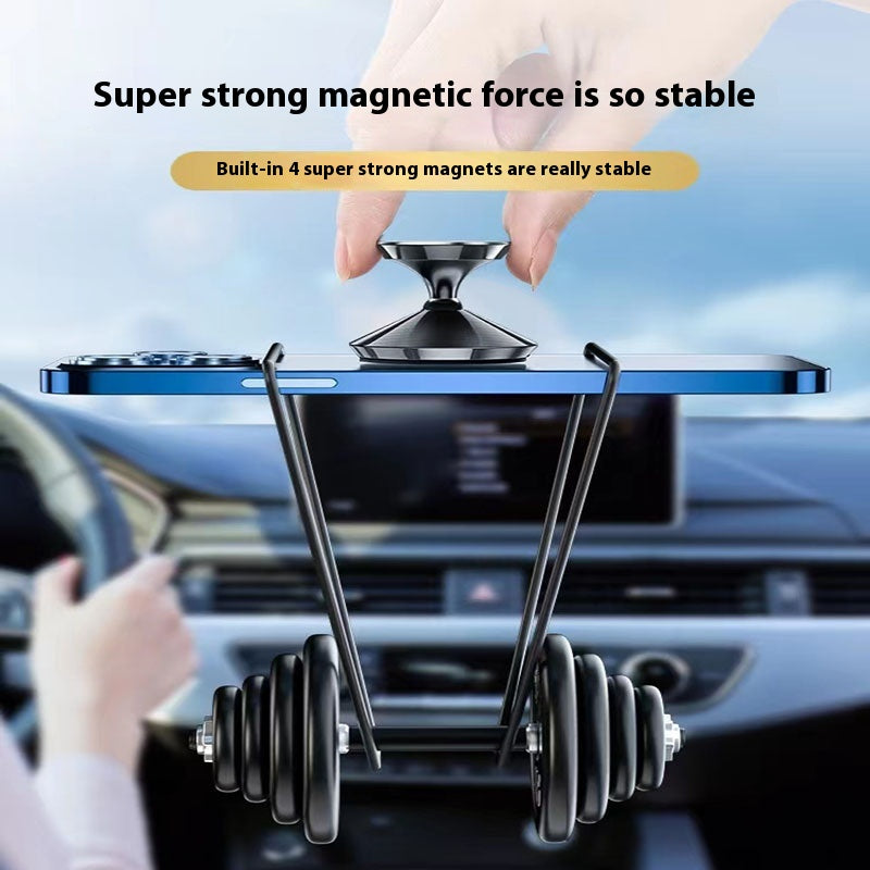 Universal strong magnetic metal car phone holder
