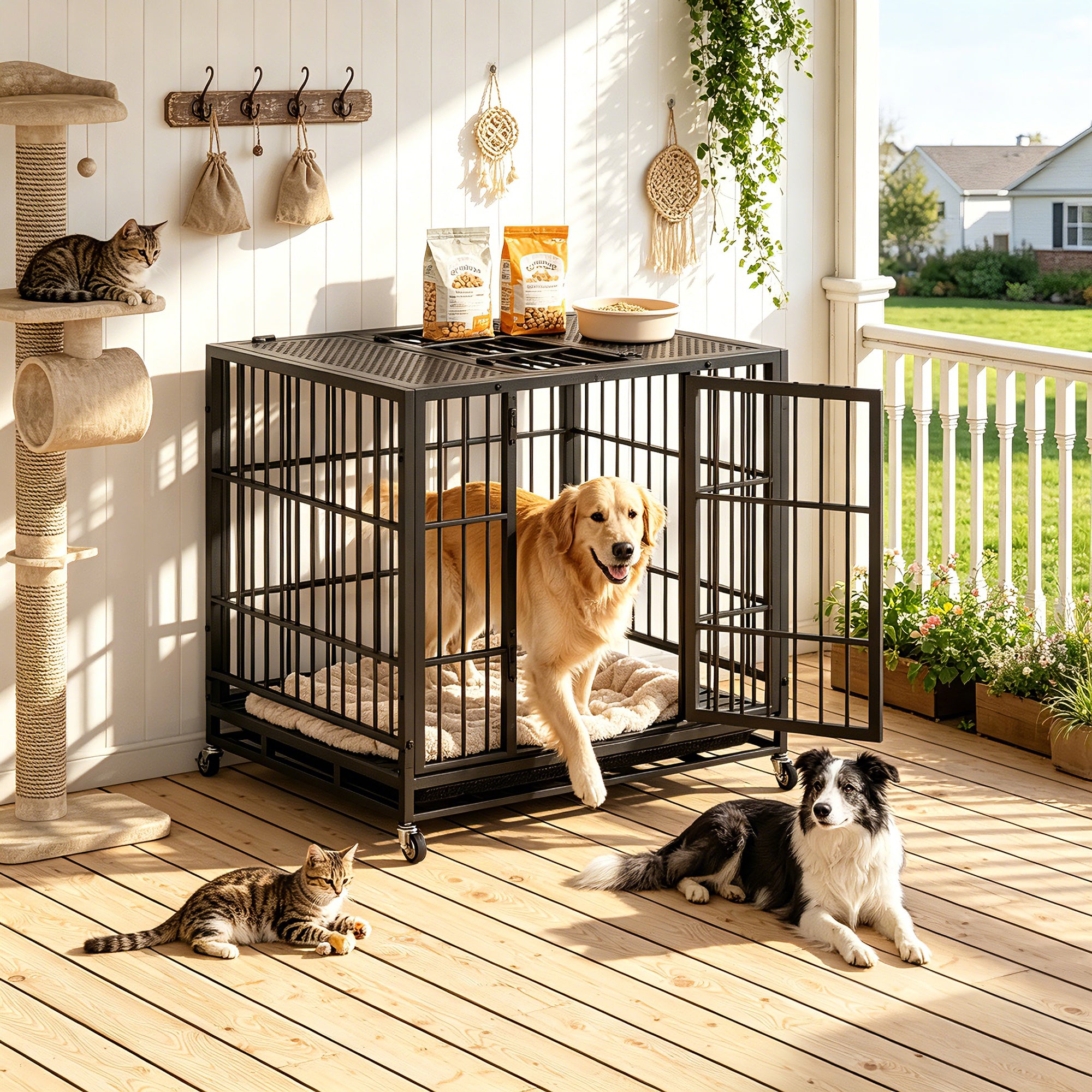 Crate de chiens lourds