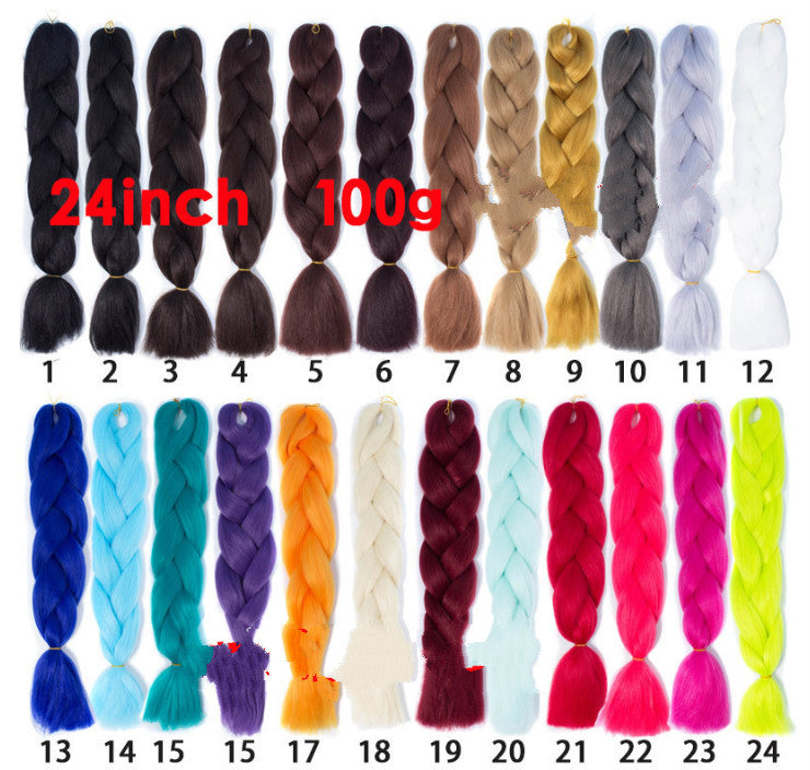 Tresse africaine noir cheveux tresse cheveux tresse haute température fil tresse cheveux