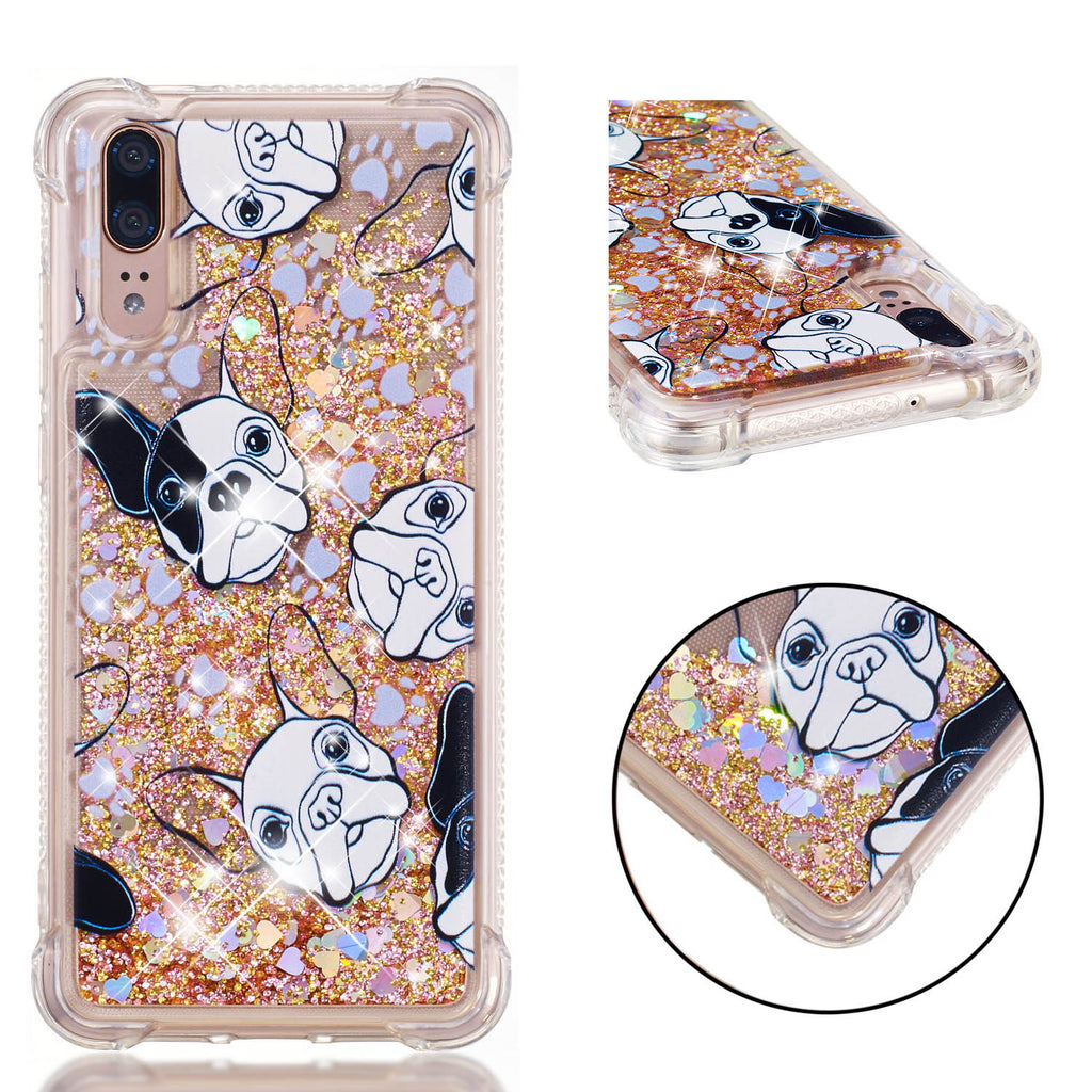 Coque souple transparente pour paillettes et TPU