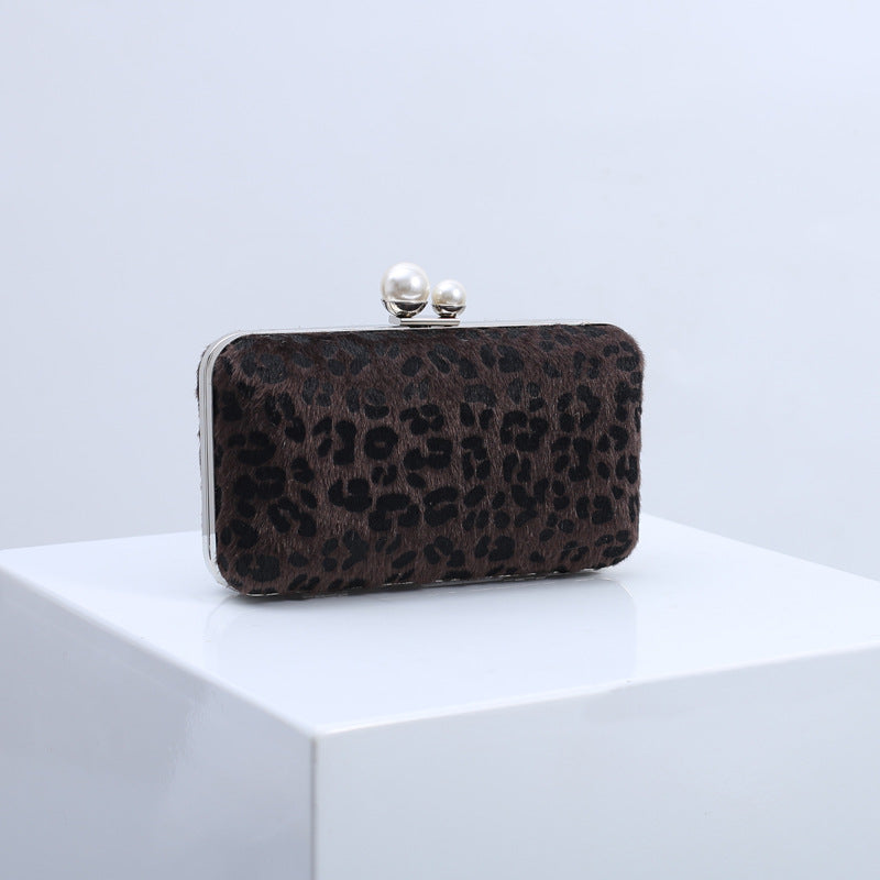 Classic EuropeanAmerican Leopard-Imprimer Sac à Epaule Fashionable