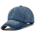 L'été hommes et les femmes identique toile de denim casual casual de baseball Cap pour Outdoor Retro Adju