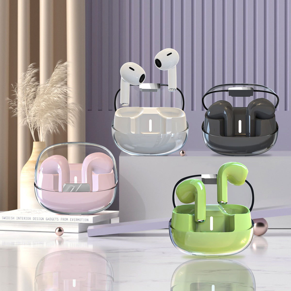 Casque Bluetooth True sans fil Sports Réduction du bruit