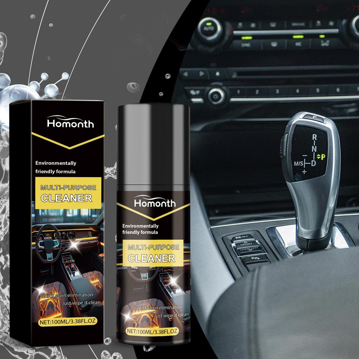 Nettoyeur de mousse automobile polyvalent HOMONTH