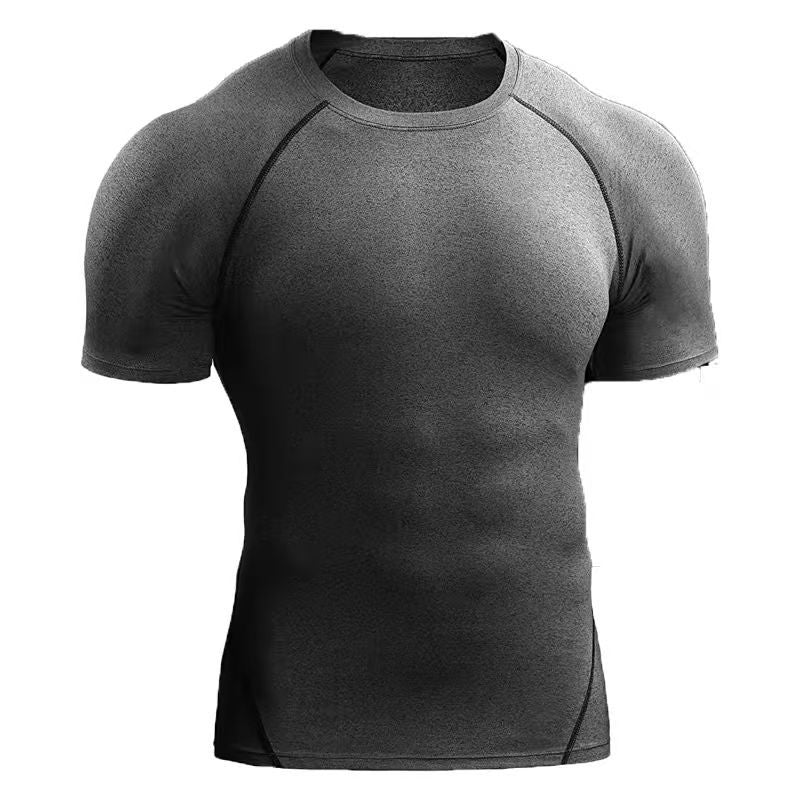 Sports Breathable Sweat-wicking rapide séchage Slim-fit T-shirt pour la condition physique