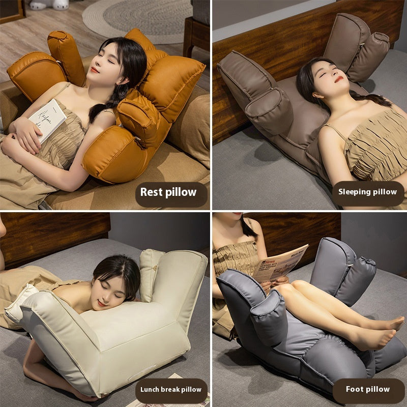 Coussin d'appui amovible et lavable à la taille de l'oreillette de patte de chat