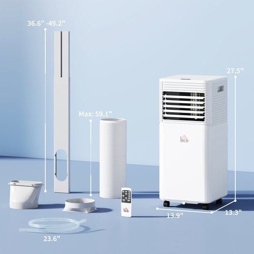 10000 BTU Climatiseur mobile pour refroidissement et déshumidification