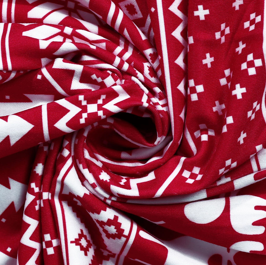 Christmas Print Parent-Child Set