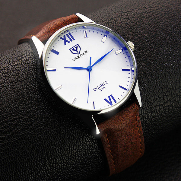 Montre à quartz imperméable à l'eau