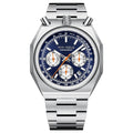 Ceinture en acier pour homme Rétro Montre Quartz multifonction
