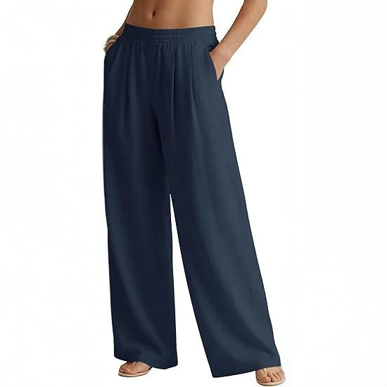 Pantalons à jambes larges pour femmes