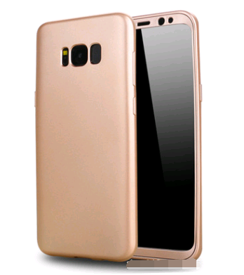 S8 Plus 360 Degree All-inclusive Mobile Phone Case S8 Paint TPU PC Fuel Injection Soft Elle