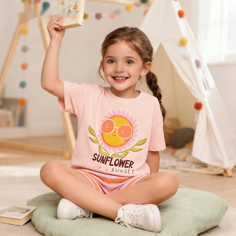 Set de pyjama pour filles de style été