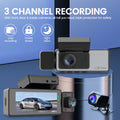 Interconnexion Wi-Fi 3 disques 4K HD Night Vision Driving Recorder