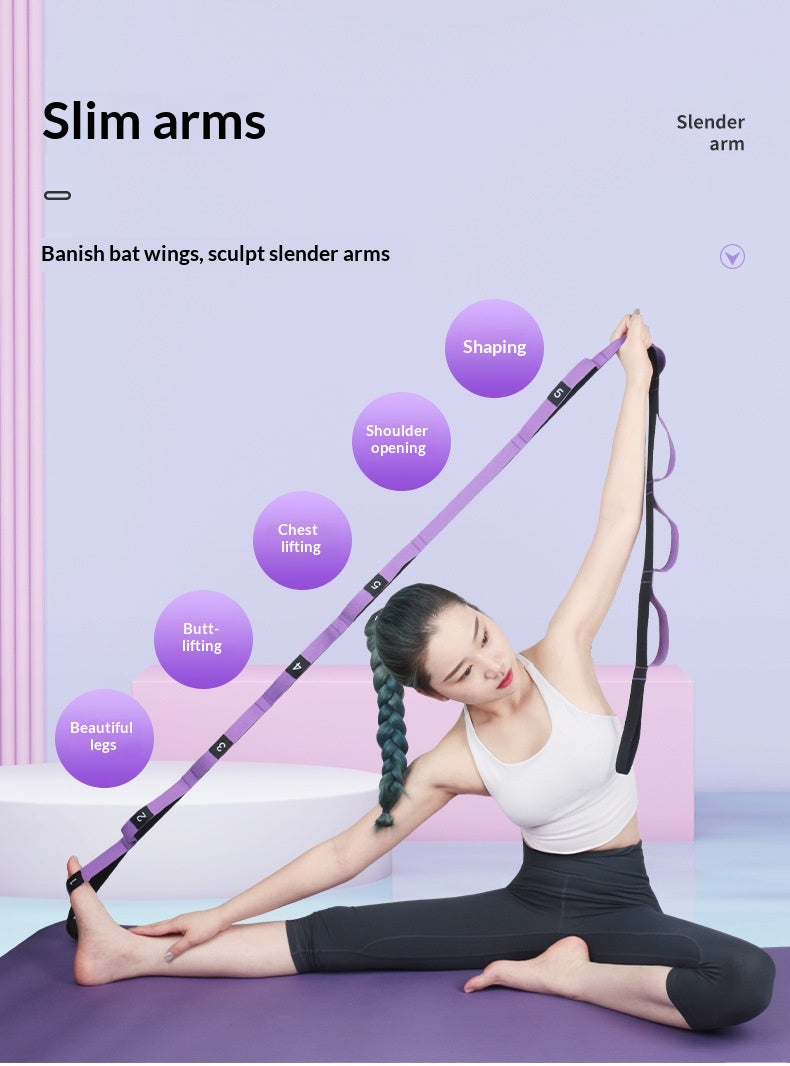 Spot Yoga Stretching Resistance Band Intérieur Soft Stretch Split Horse Training Rope Fitness