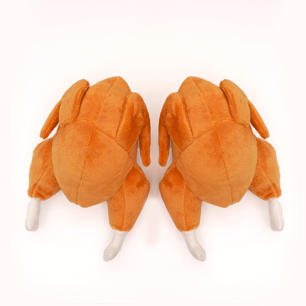 Jouet de peluche à croquer pour le poulet rôti