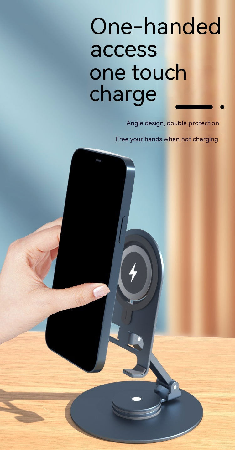 Comprimé de téléphone portable fixe sans fil réglable de bureau