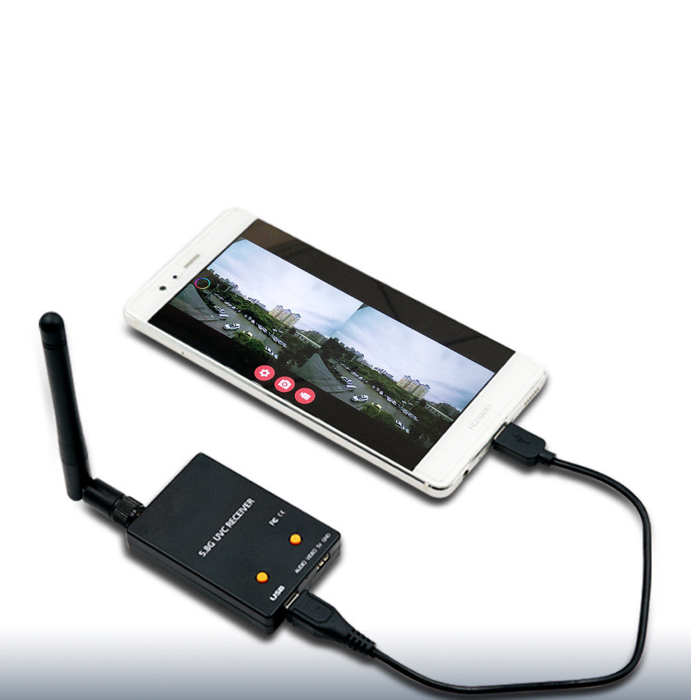 UAV transmission vidéo 5.8g relais récepteur