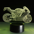 Lampe de bureau led de moto