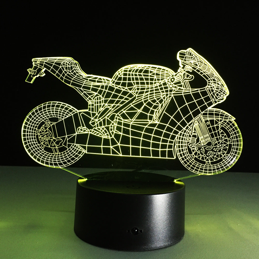 Lampe de bureau led de moto