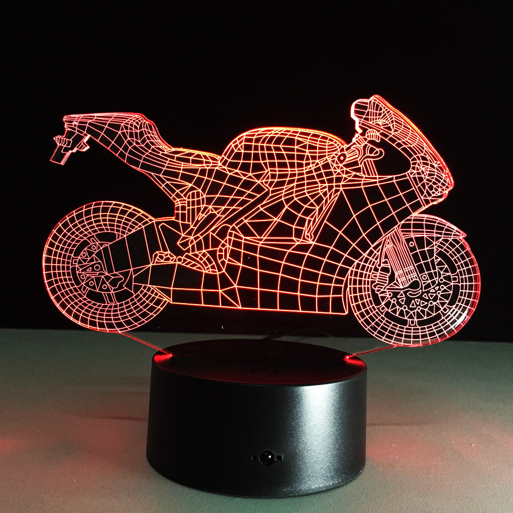 Lampe de bureau led de moto