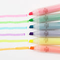 Six couleurs de surlignement