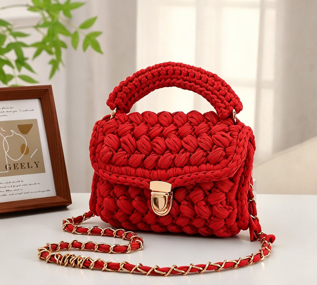 Tissé à la main Womens Tote Bag Style minimaliste