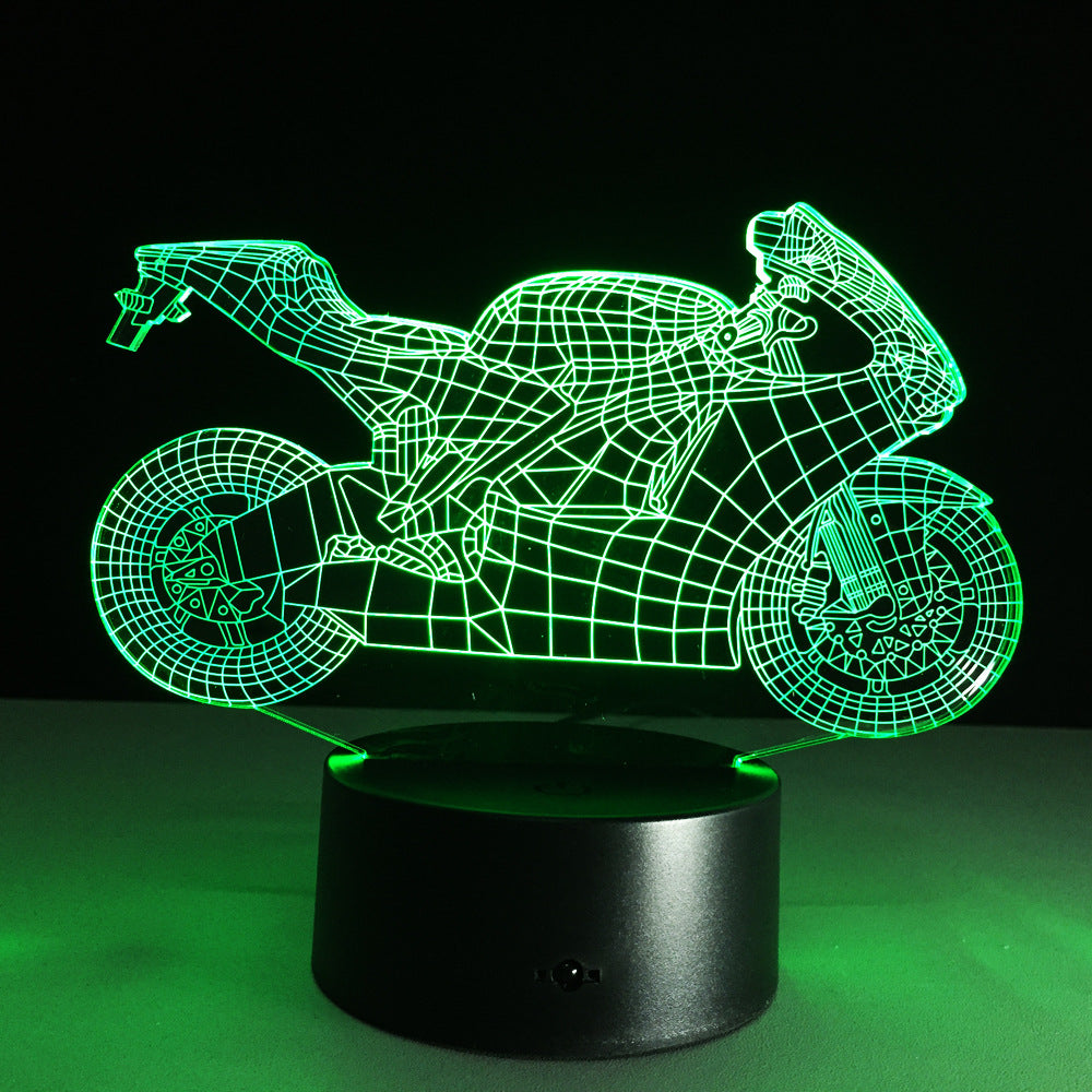 Lampe de bureau led de moto