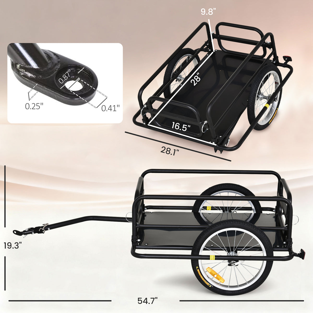 Bicycle trailer
