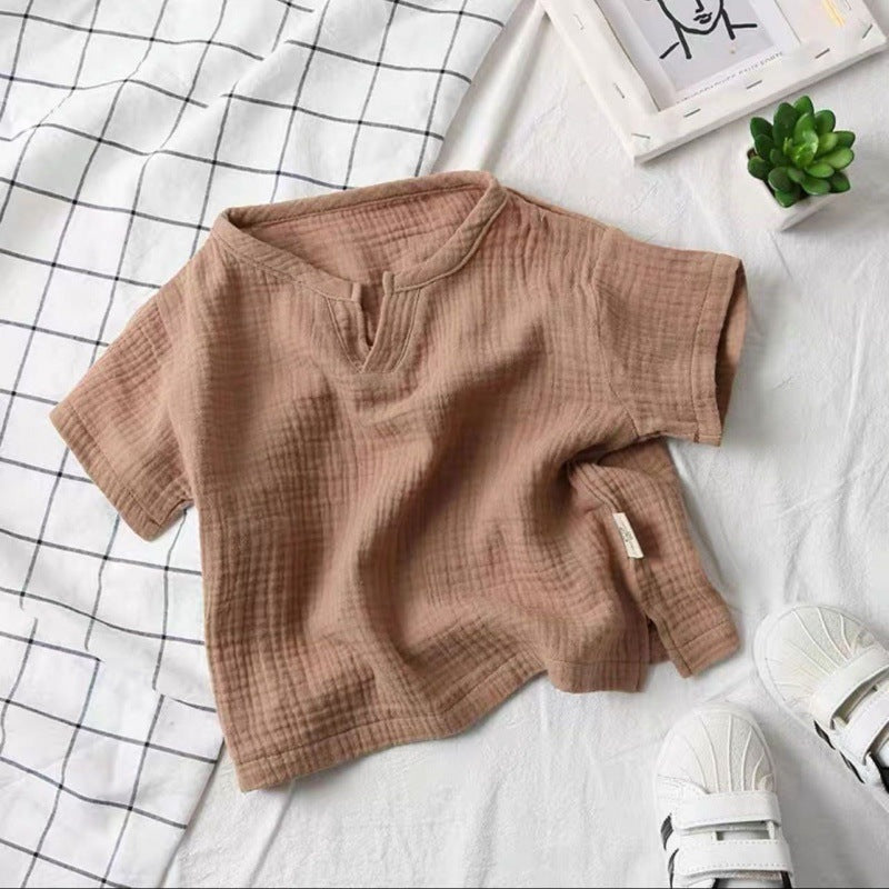Fashion Bébés à manches courtes Blouse enfants