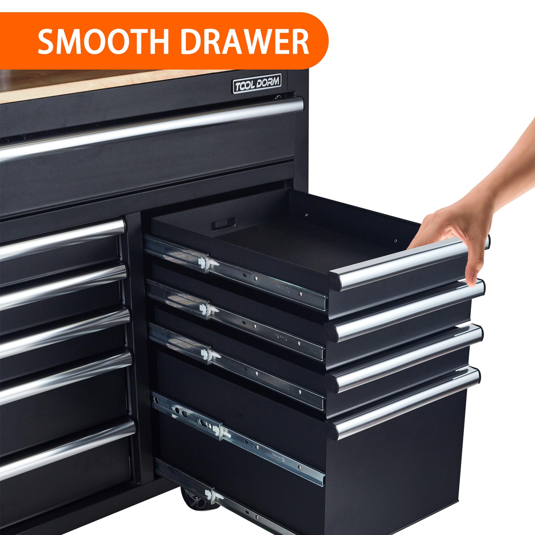 Uniquement pour l'expédition sur Waybill 56-inch 10-drawer Tool Cabinet TT5610
