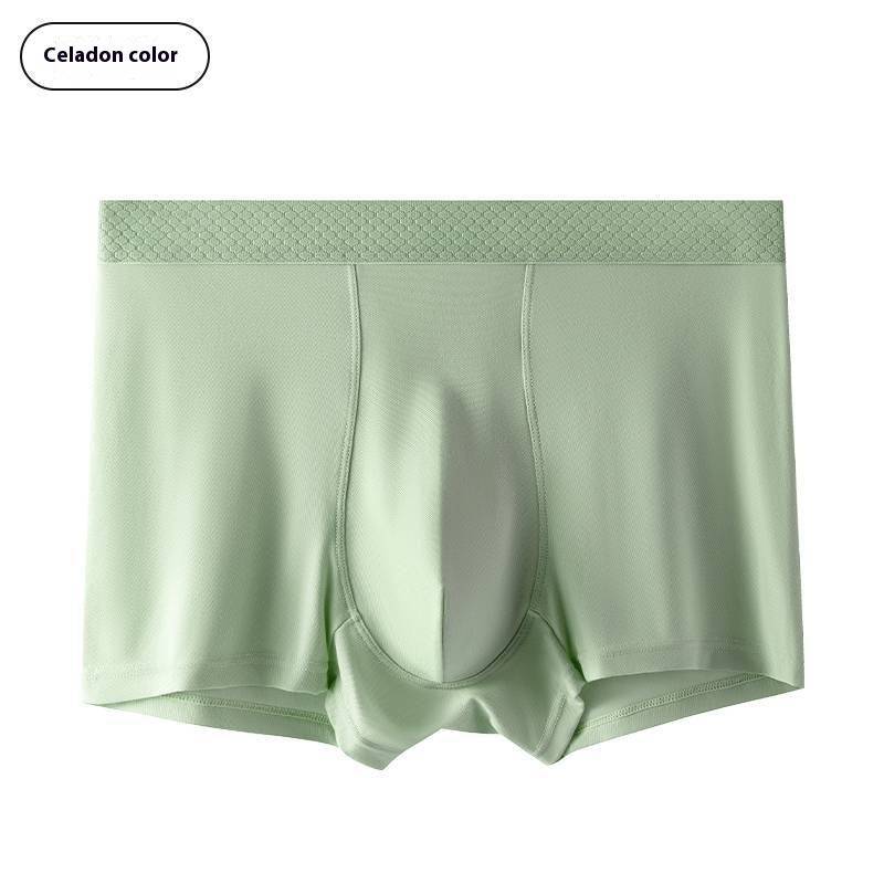 Boxer modal en nylon Shorts pour hommes d'âge moyen et vieux Boxers