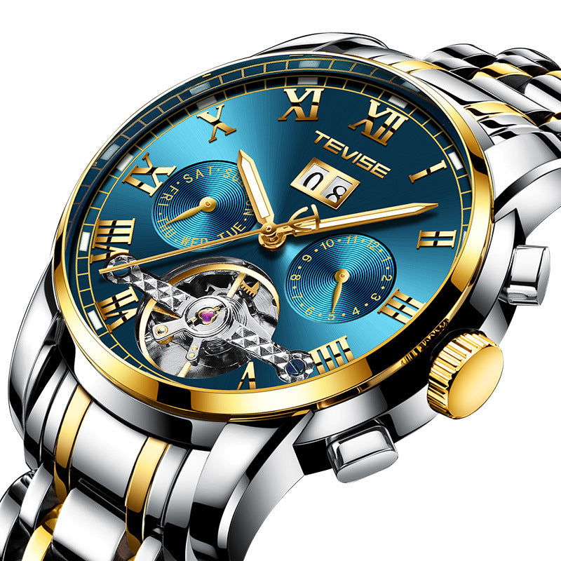 Montre Tourbillon lumineux imperméable