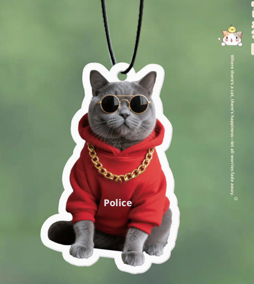 Comprimé de parfum décoratif chat-Rich-5 * 7cm-1 pièce