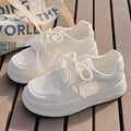 Chaussures Blanc Respirant Mesh Femme d'été