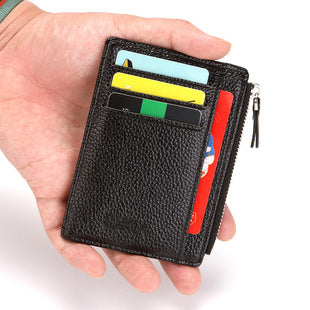 Cross border Arrivée Mode Portefeuille Hommes Porte-carte magnétique Snap Style coréen Am
