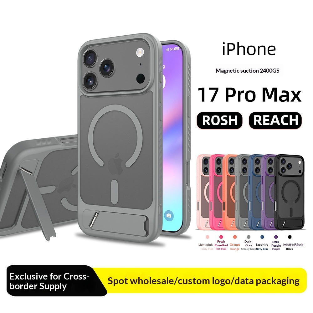 Magnetic phone case for skin