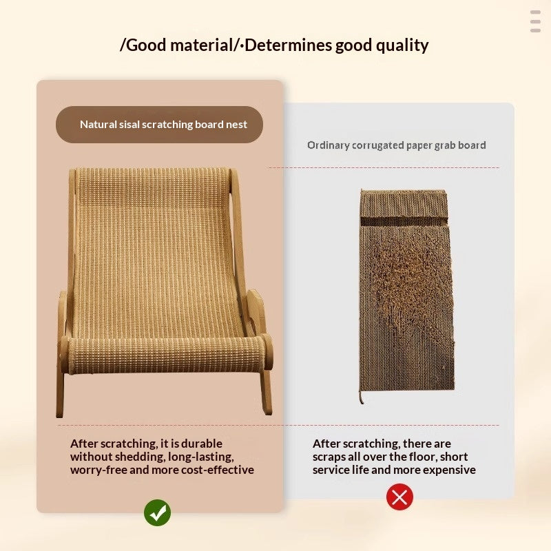 Sisal Cat Scratcher Bed Lounge