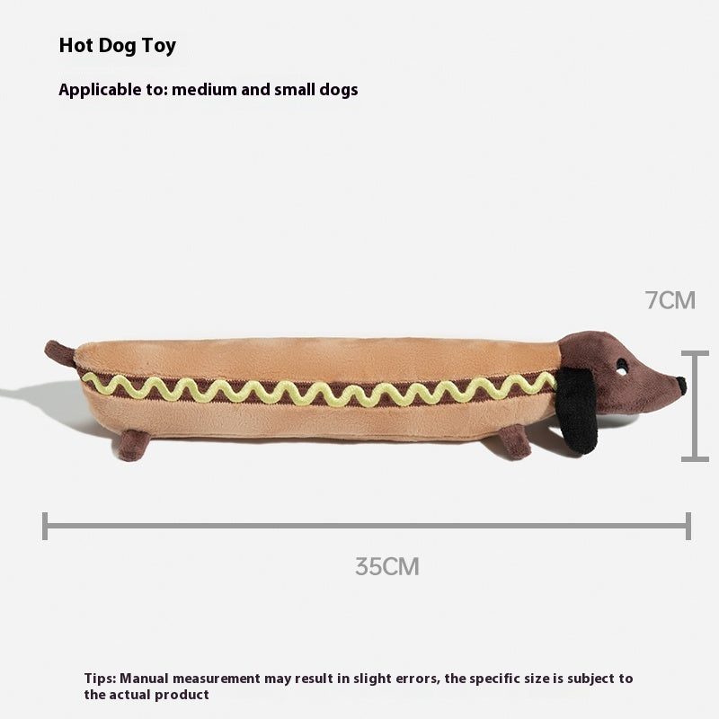 Self-Hi Soulager Stuffy Plan pour chiot Jouets pour chiens de saucisse