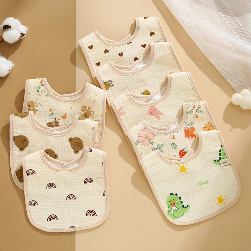 Baby Pure Coton Nettoyant Et Serviette d'eau de bouche
