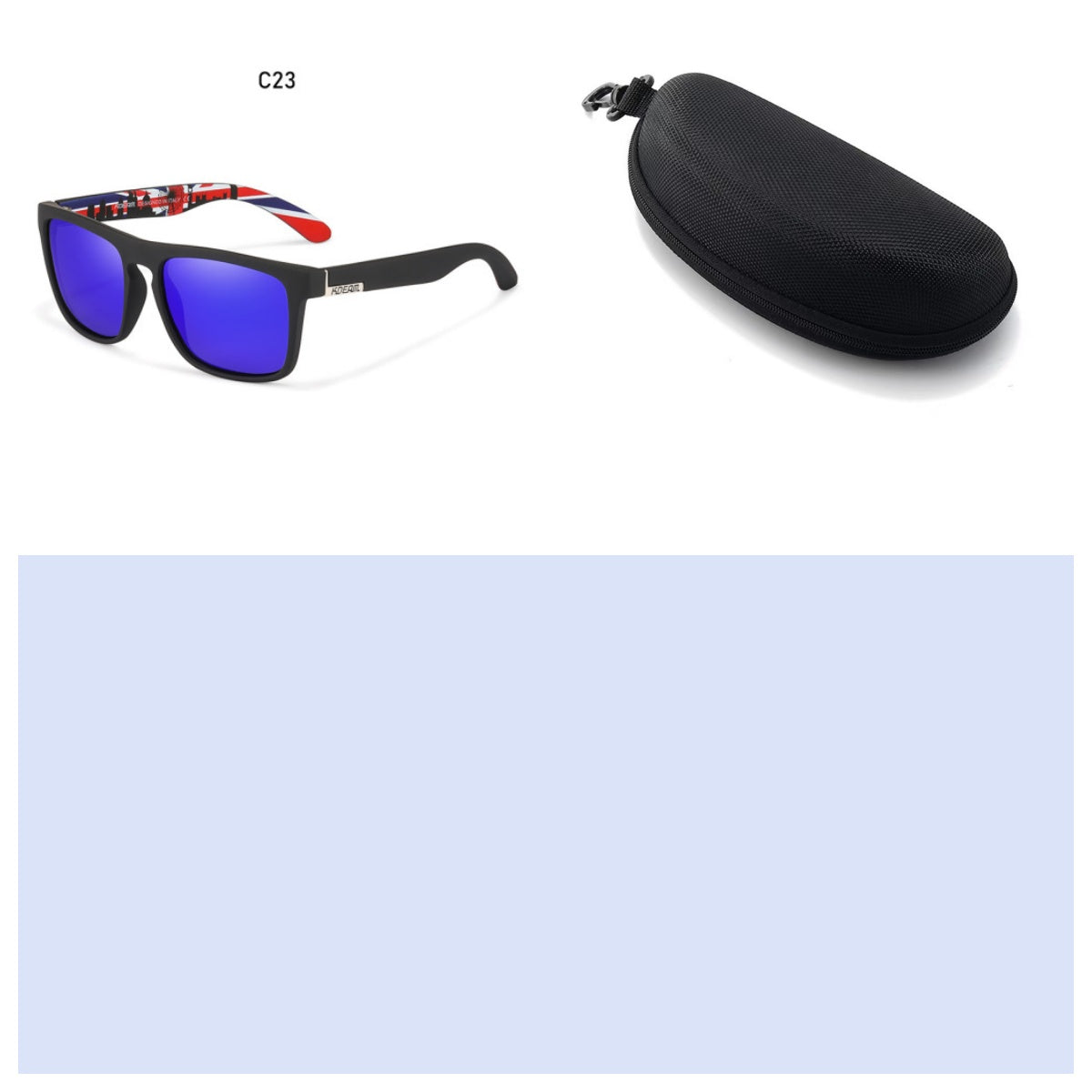 Boite Lunettes de soleil de conduite colorées Lunettes de soleil de sport polarisé pour hommes