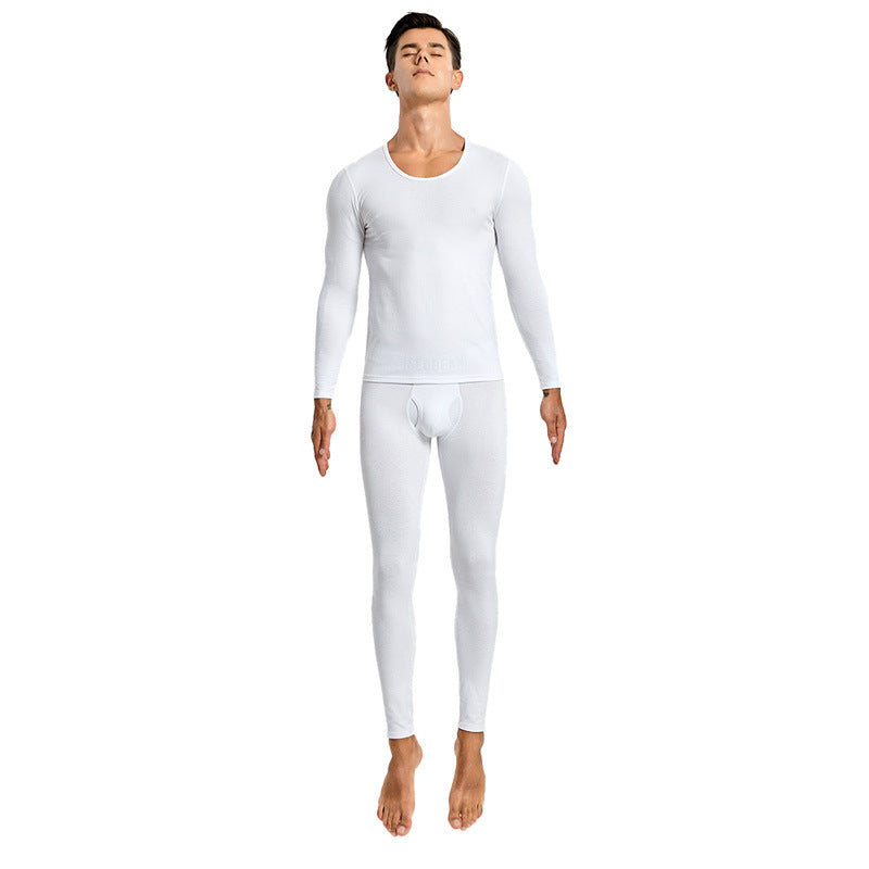 Sous-vêtements thermiques Cotton tricoté Stretchy Vêtements et pantalons d'automne très ajustés