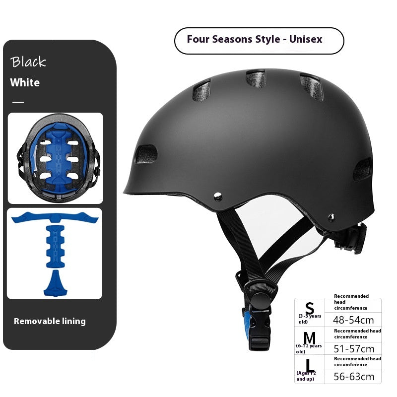 Enfants adultes Hip Hop Roller Patinage Skateboard Rafting Escalade Casque d'équitation