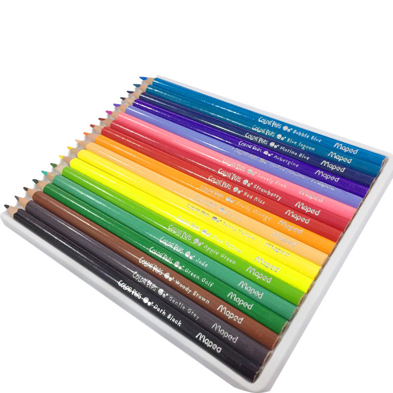 Crayon couleur boîte 18 couleurs
