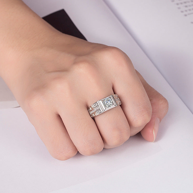 Proposition de simulation Anneau de Moissanite